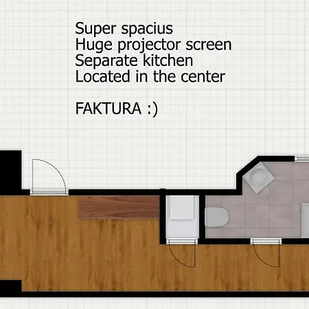 Apartel Lux Plac Unii 72m2 * Varsovie