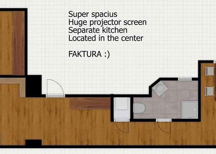 Apartel Lux Plac Unii 72m2 * Warsaw